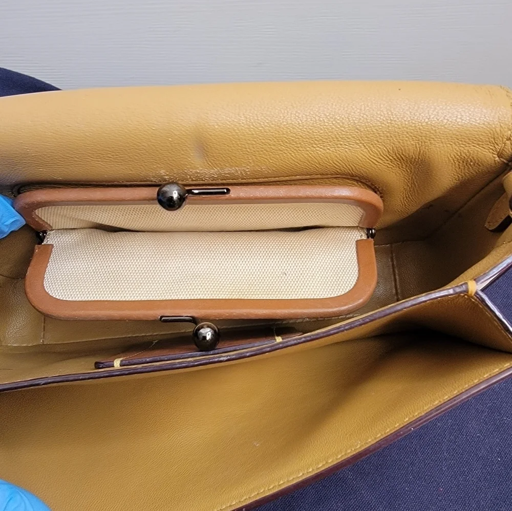 COACH 1941 CHALK WHITE GLOVETANNED LEATHER CROSSBODY BAG PURSE